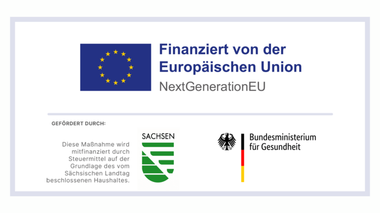 Förderung durch die EU und Sachsen