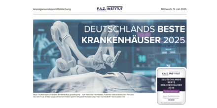 MEDICLIN Waldkrankenhaus Bad Düben von F.A.Z. Institut ausgezeichnet