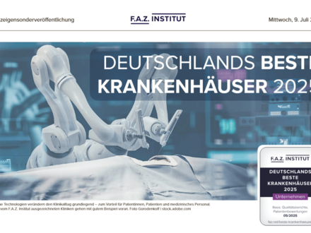 MEDICLIN Waldkrankenhaus Bad Düben von F.A.Z. Institut ausgezeichnet